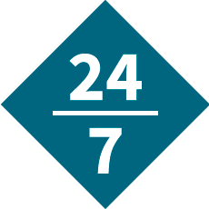 24/7 Service